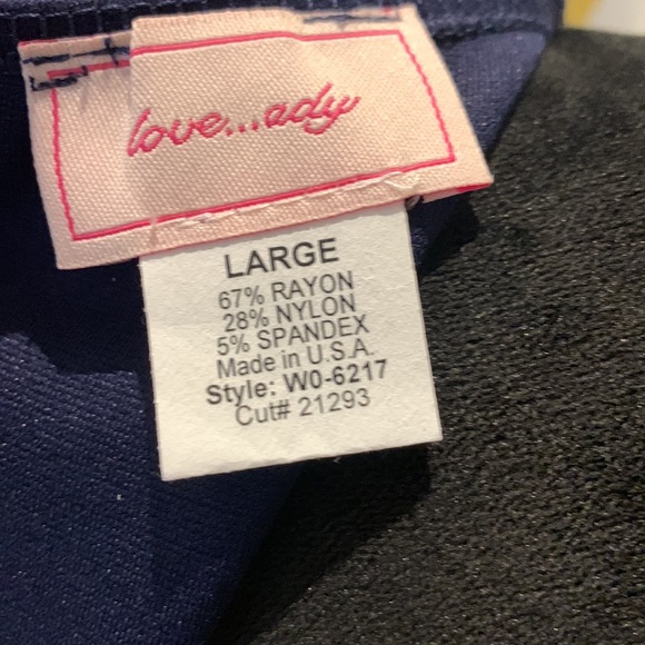 Blue Ruffle Dress - Picture 7 of 7